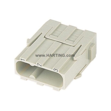 Harting Han C Module, Crimp Male (Two, PK 2 09140033003